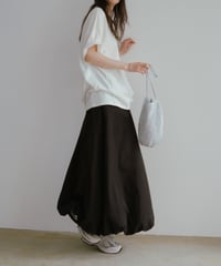 cotton balloon skirt/2color
