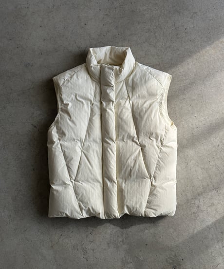 middle down vest/3color