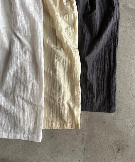 loose gloss shaka pants/3color