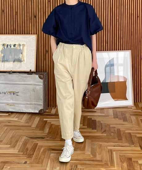 volume sleeve blouse/2color