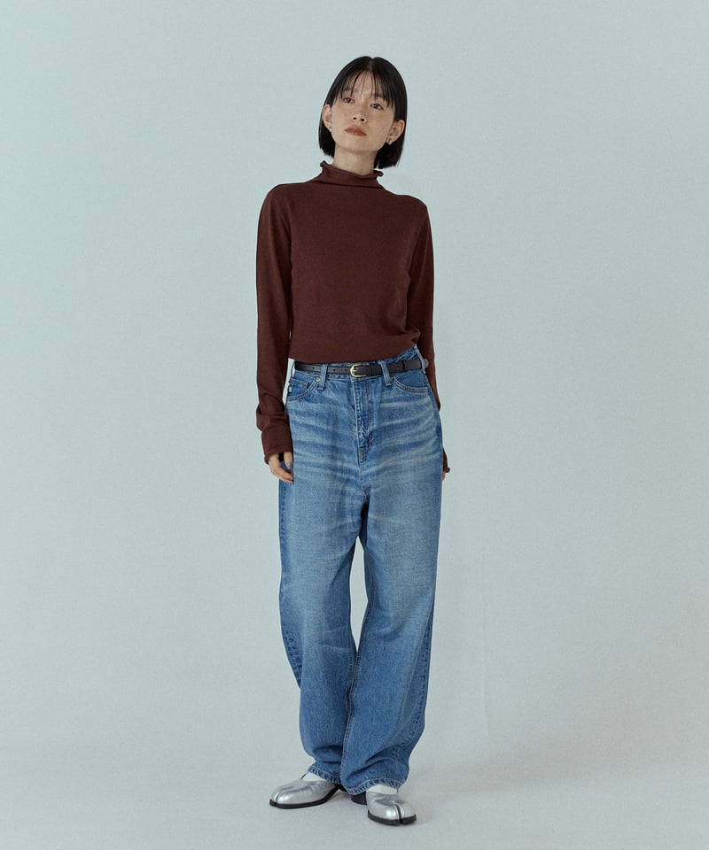 ［FASHIRU × SOMETHING］バギーフィット ジーンズ FASHIRU × SOMETHING］baggy fit Jeans(Japan made