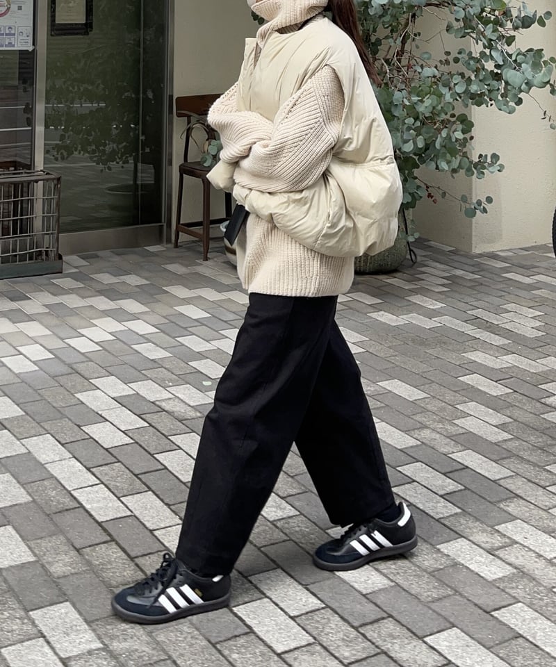 【新品タグ付き】　FASHIRU    wide tapered pants