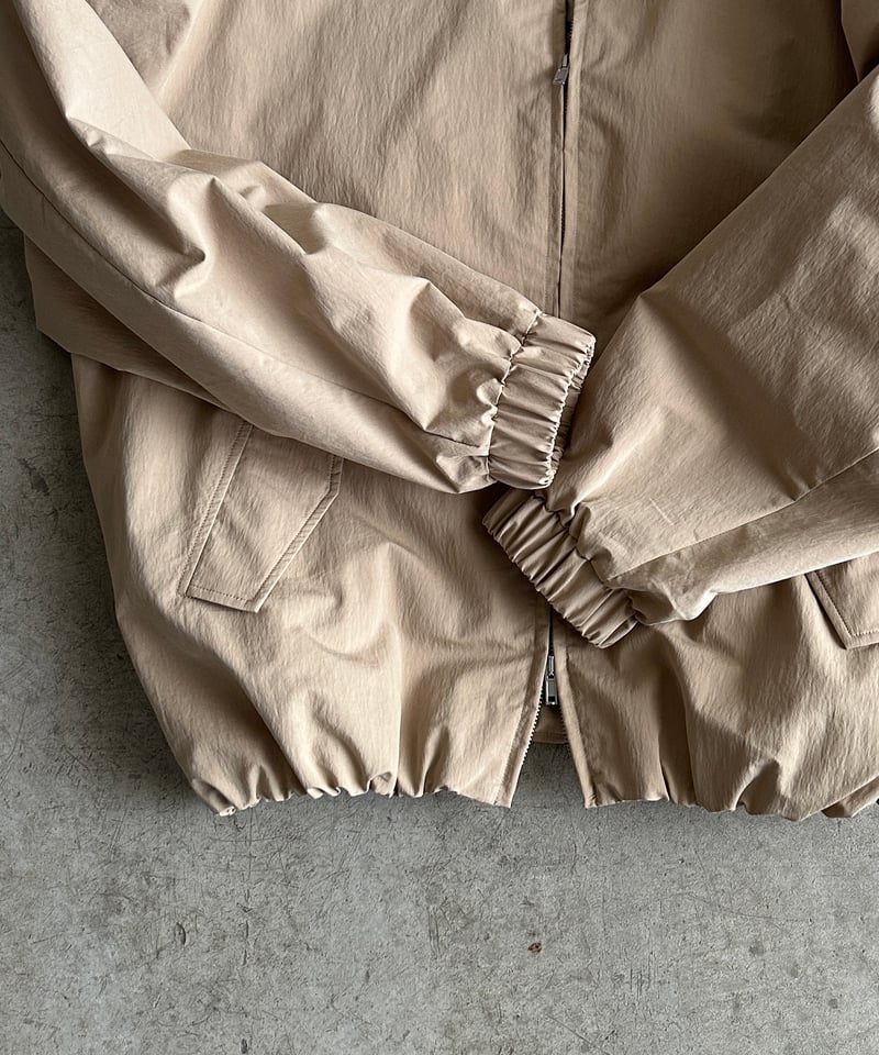 予約】cotton stand collar blouson/2color | F A S