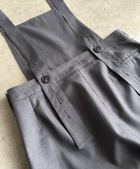 【FINE】minimal suits salopette/3size