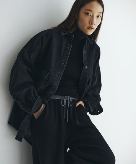 【FINE】bicolor switching wool pants/3color/2size