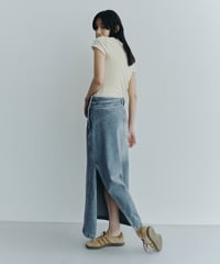 【FINE】twist waist denimt skirt / 3size