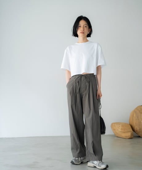 low rise easy pants