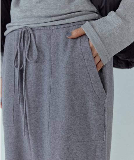 knit track pants　4color/2size