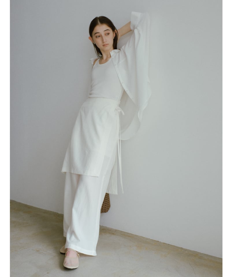 よよ_アパルトモン Dolmansleeve Sheer Blouse L'Appartement Dolmansleeve Sheer Blouse