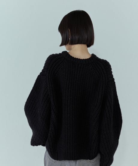 cocoon bulky rib knit/2color