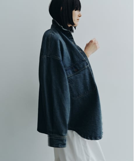 【FINE】ex denim shirt JK/2color