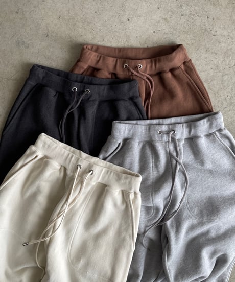 吊り裏毛 sweat pants （set up対応）/4color/2size