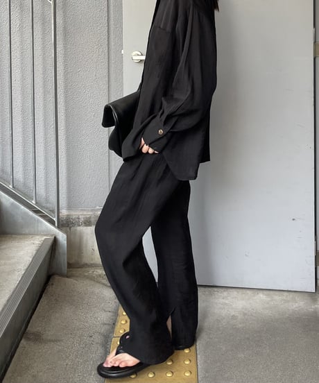 washer sheer pants（set up対応）/2color