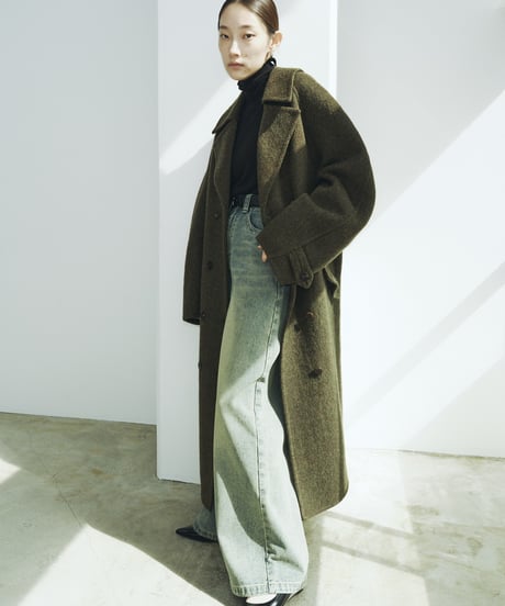 【FINE】wool alpaca long coat