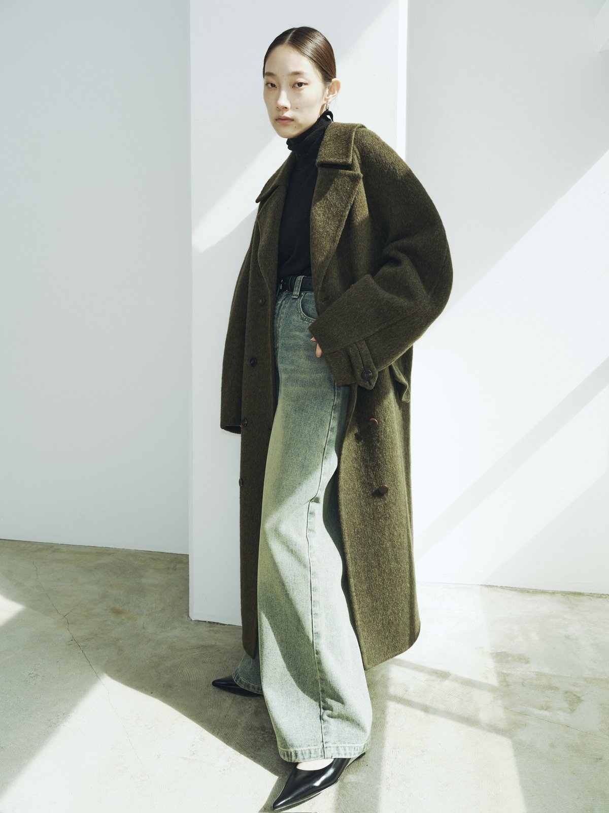 FINE】wool alpaca long coat | F A S H I R U