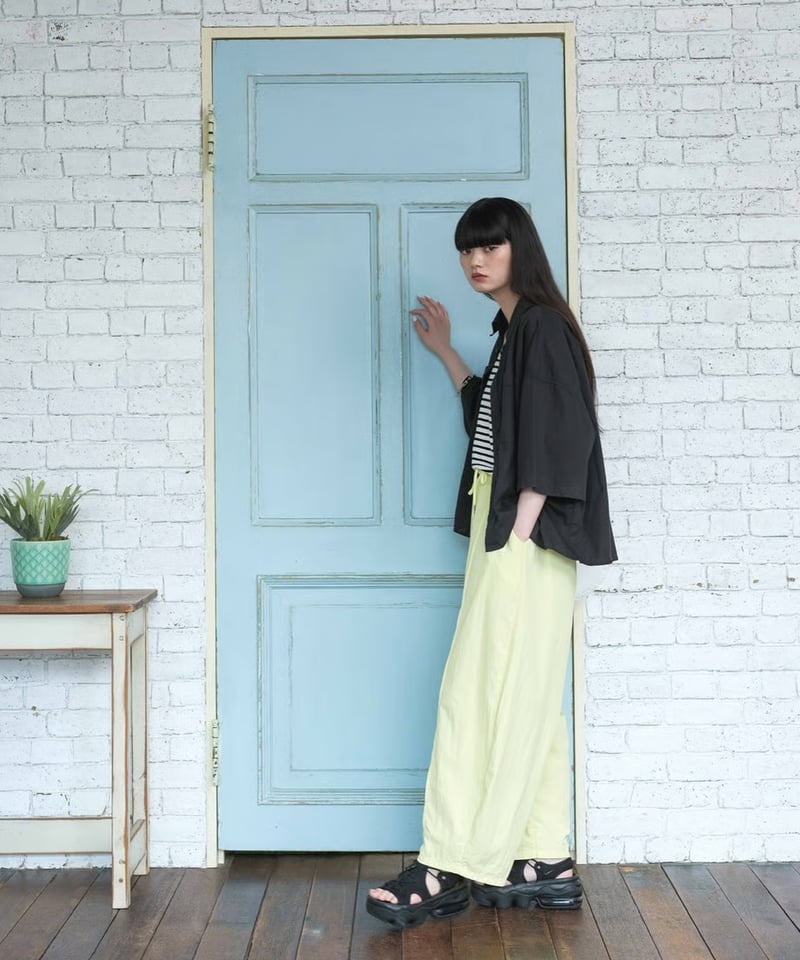 loose tapered shaka pants/2color | F A S H I R U