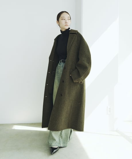 【FINE】wool alpaca long coat