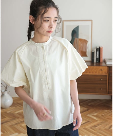 volume sleeve blouse/2color