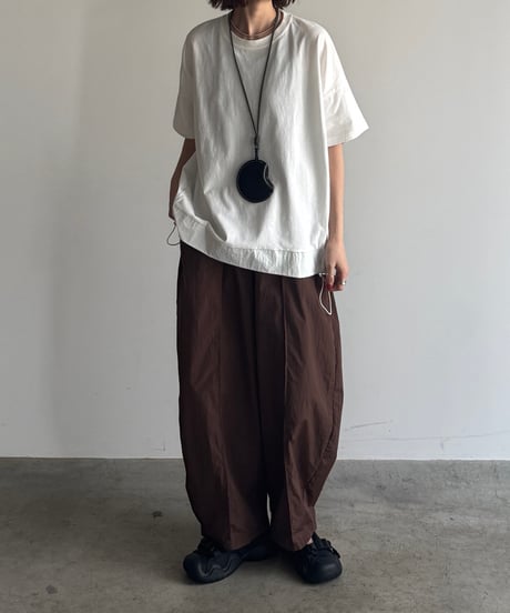 back switching drawst pullover/3color