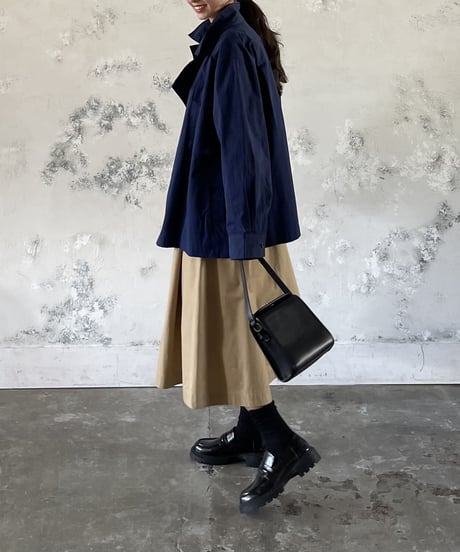 chino flare skirt/3color