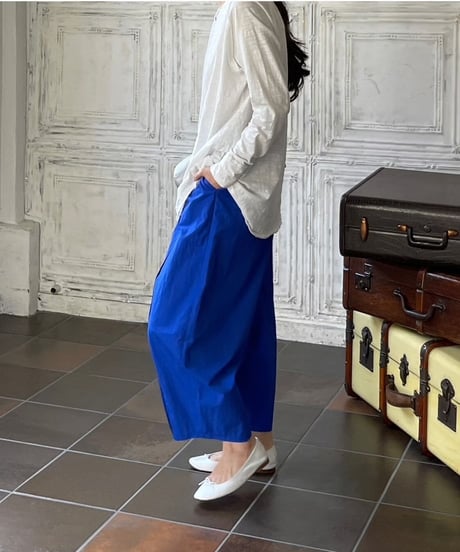 loose tapered shaka pants/2color
