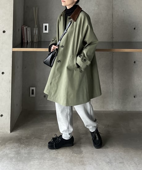 CD collar soutien collar coat/3color