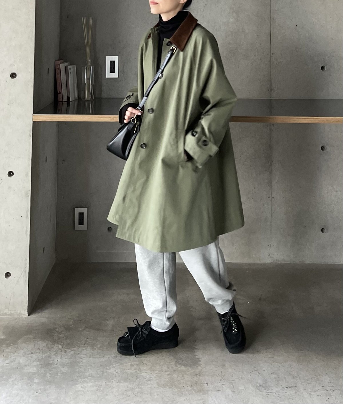 CD collar soutien collar coat/3color | F A S H CD collar soutien collar coat/3color | F A S H