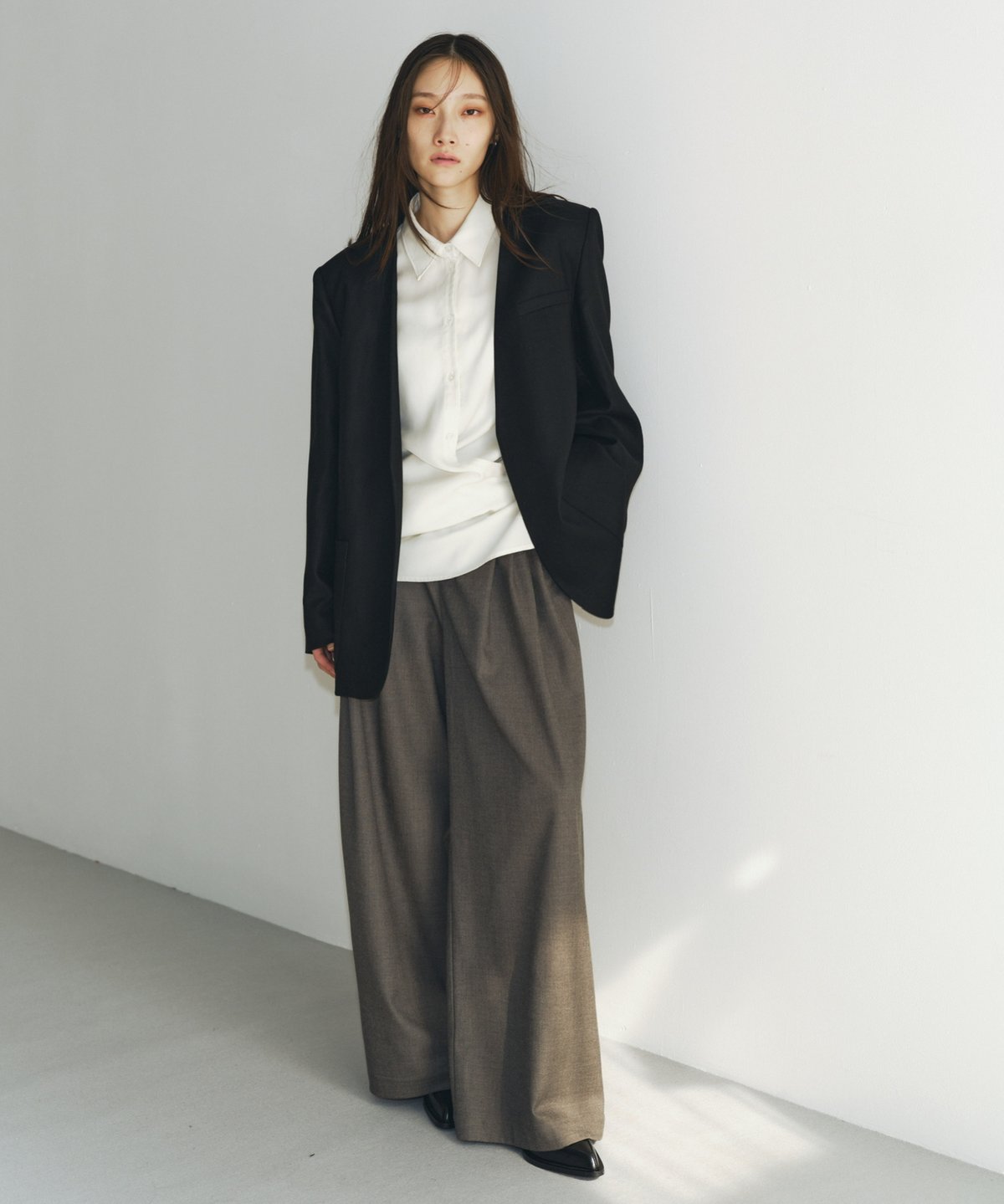 FINE tencel colorless jacket ファイン　ファシル FINE】tencel colorless jacket＜送料無料＞ | F A S H I