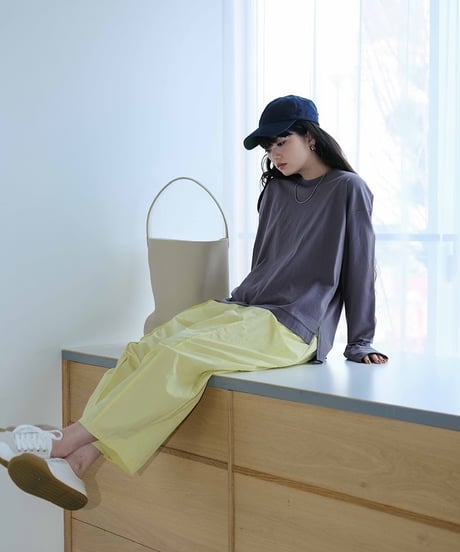 loose tapered shaka pants/2color