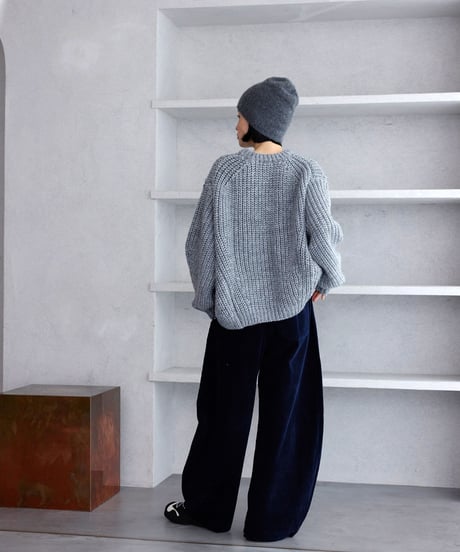 cocoon bulky rib knit/2color