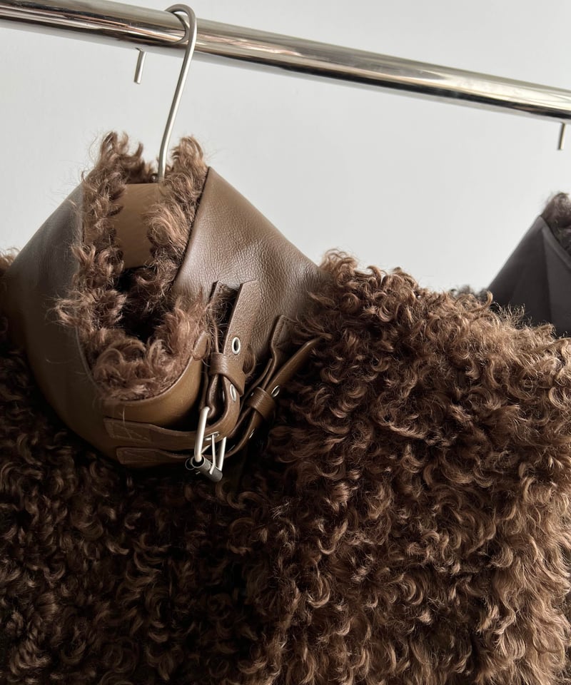 FINE】faux fur vest/2color | F A S H I R U