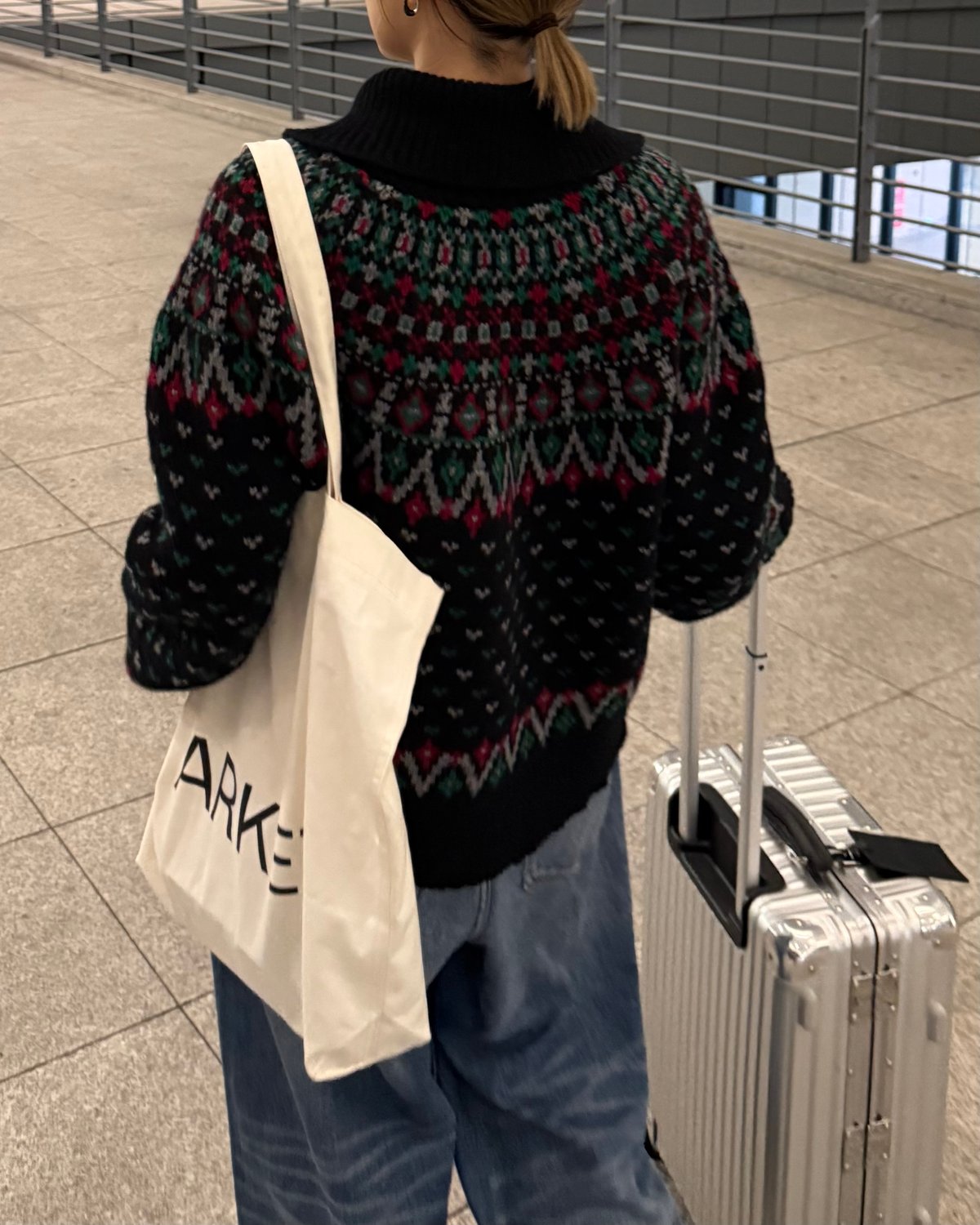 FASHIRU ウールフェアアイルカーディガン 完売品 タグ付き新品未使用 FASHIRU ウールフェアアイルカーディガン 完売品 タグ付き新品未使用