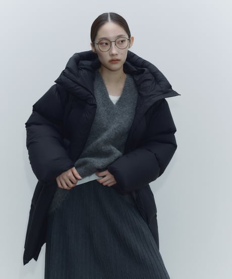 【FINE】hoodie down coat/3color<送料無料>