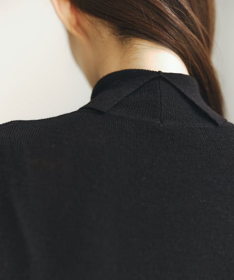 【FINE】sheer turtle knit/4color