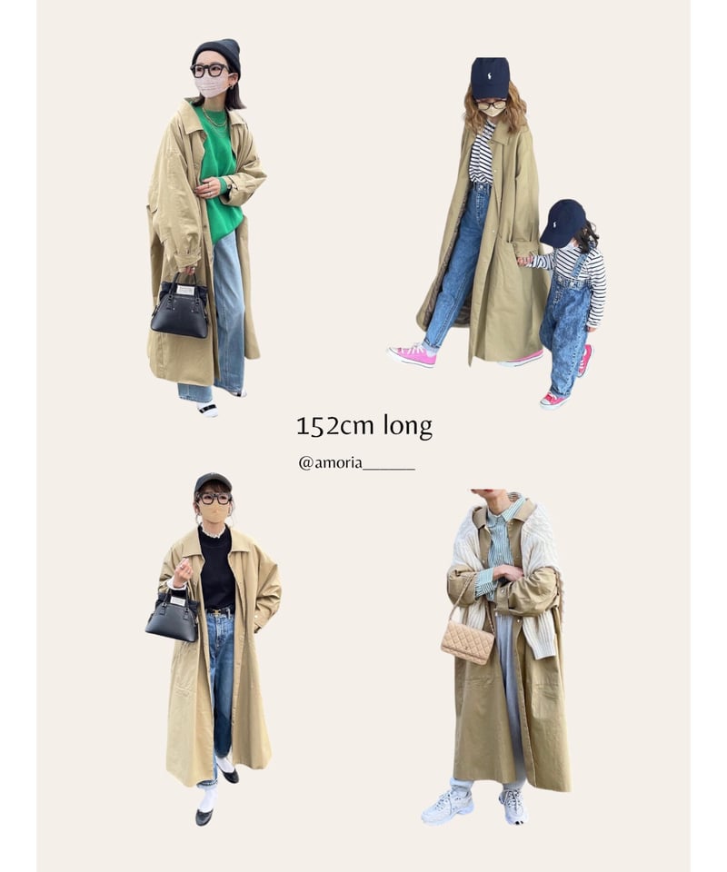 soutien collar coat-long-/3colors | F A S H I R U