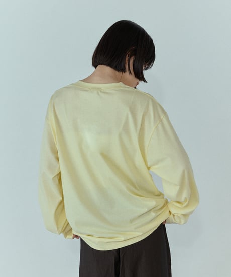 crew neck long sleeve T/4color