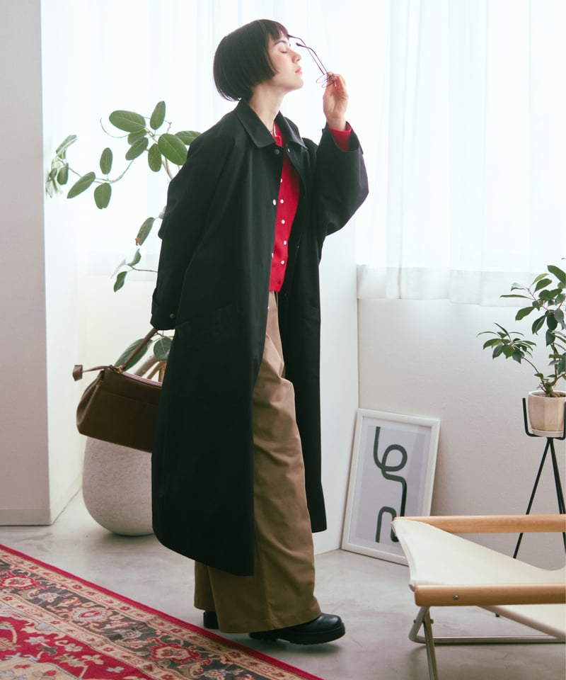 fashiruワイドチノスラックス wide chino slacks/3size/3color | F A S H I R U