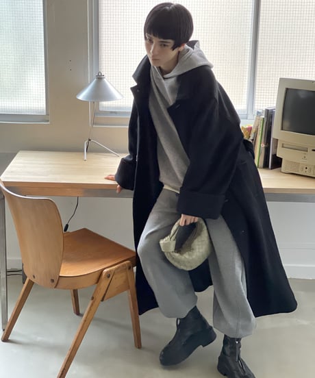 3way wool blend coat/2color