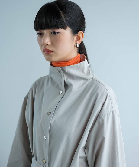 airy light coat/2color