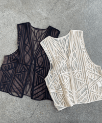embroidered vest