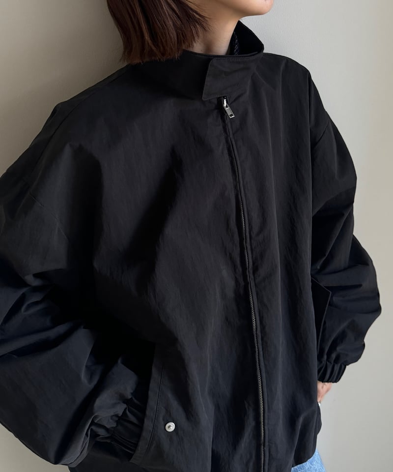 専用 Veritecoeur / cotton stand collar cotton stand collar blouson/2color | F A S H I R U