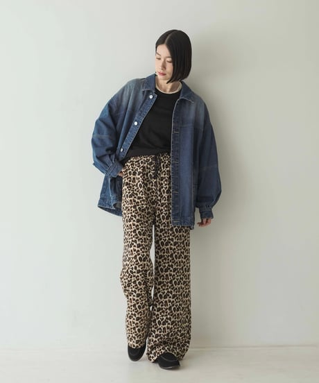 gradation denim jacket/2color