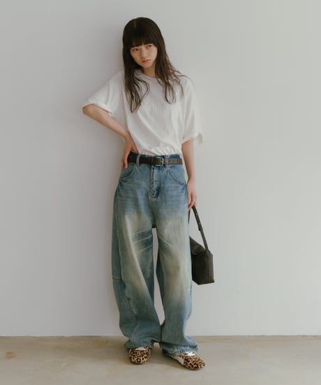 vintage barrel jeans / 2size