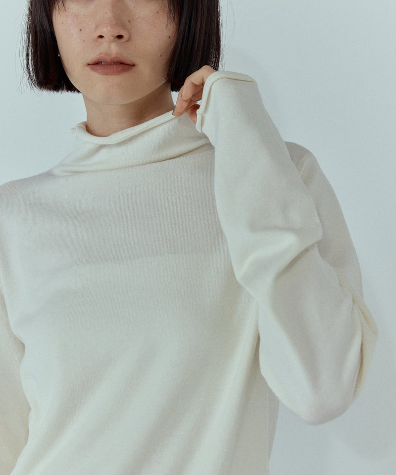 studioR330 TURTLE NECK KNIT SWEATER セーター Turtle Neck Knit Sweater Brown