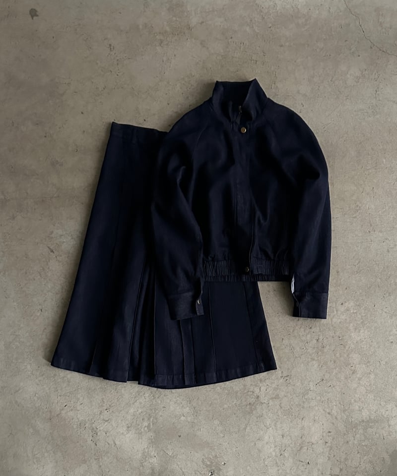 【FASHIRU】スタンドカラー デニムブルゾン urban denim blouson＜setup 対応＞ | F A S H I R U