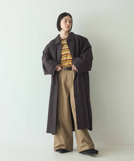 awesome soutien collar coat/3color