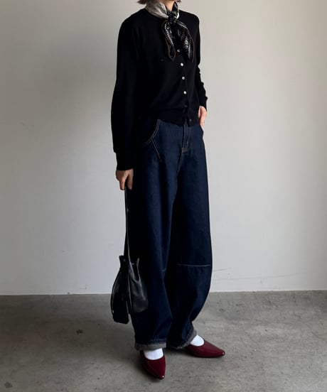 wool compact cardigan/3color