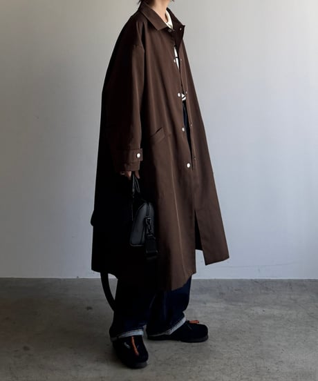 soutien collar coat - middle/3color
