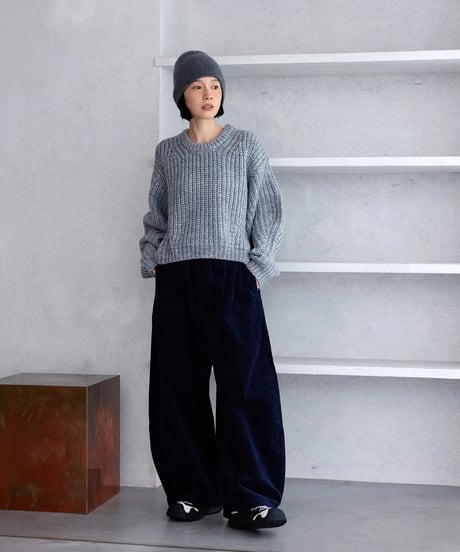 cocoon bulky rib knit/2color
