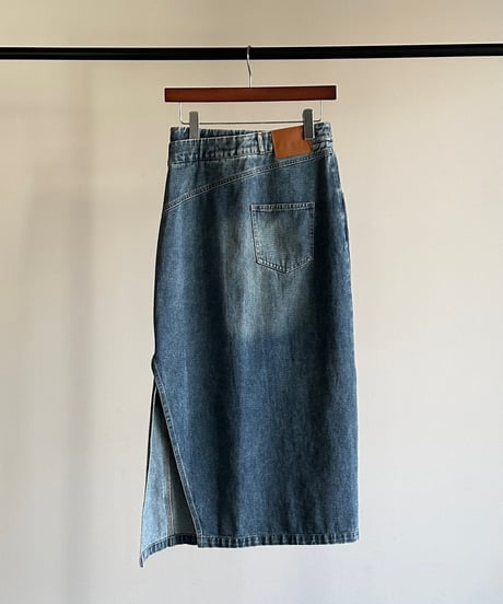 【FINE】twist waist denimt skirt / 3size